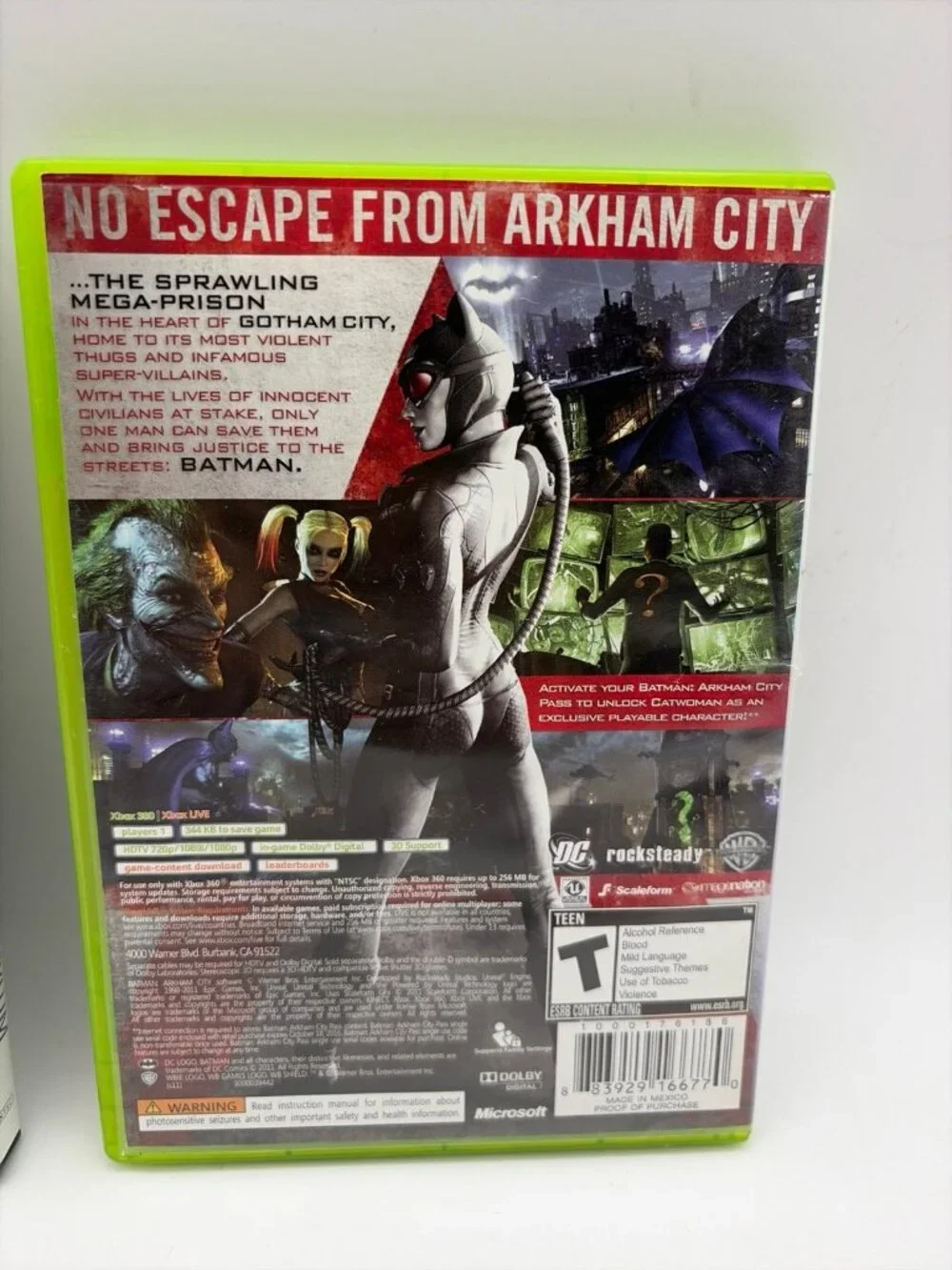 Batman Arkham City & Asylum Microsoft Xbox 360 Complete CIB Tested Working